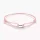 Textilarmband pink Connect Silber