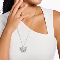 Anhänger Schmetterling Butterfly Paradise mit Steinen Silber