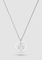 Filigrane Edelstahlkette mit Schmuck-Detail