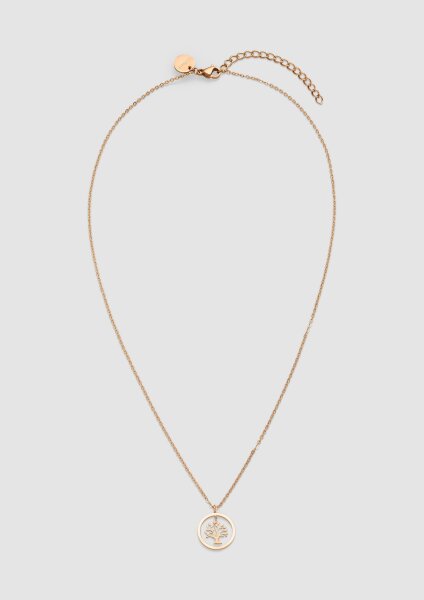 Filigrane Edelstahlkette mit Schmuck-Detail