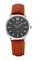 Herrenuhr mit Solar-Antrieb schwarz - Modell: ETT EGS-12159-21L