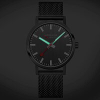 Classic, Grauer Edelstahl, 40 mm