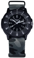 Herrenuhr, taktische Einsatzuhr, schwarzes Zifferblatt - traser Modell: 111831