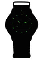 Herrenuhr, taktische Einsatzuhr, schwarzes Zifferblatt - traser Modell: 111831