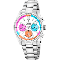 Unisex-Chronograph mit buntem Zifferblatt - Festina Modell: F20753/7